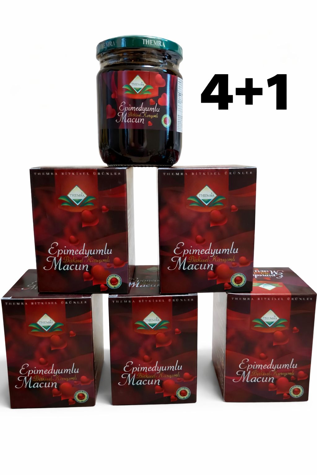 ПРОМОЦИОНАЛНА ЦЕНА  4+1 подарък натурален билков маджун 240гр -безплатна доставка до офис